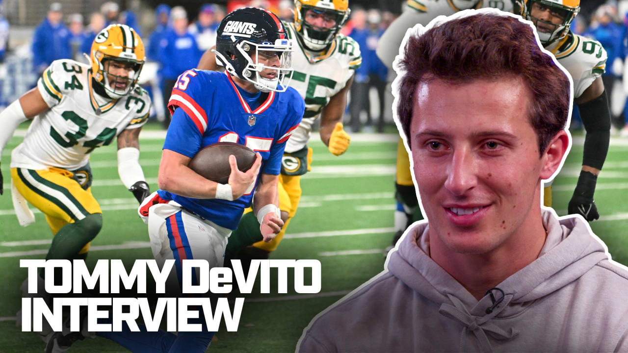 1-on-1 interview with QB Tommy DeVito