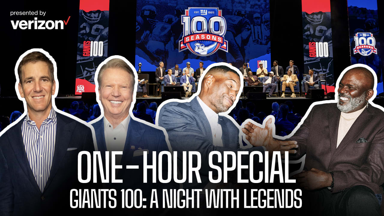 Giants 100 A Night with Legends OneHour Special BVM Sports