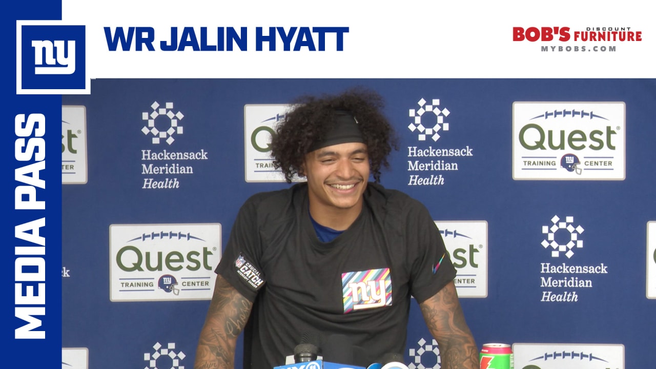 WR Jalin Hyatt on wide receiver room: 'We're ready to prove what we can do'