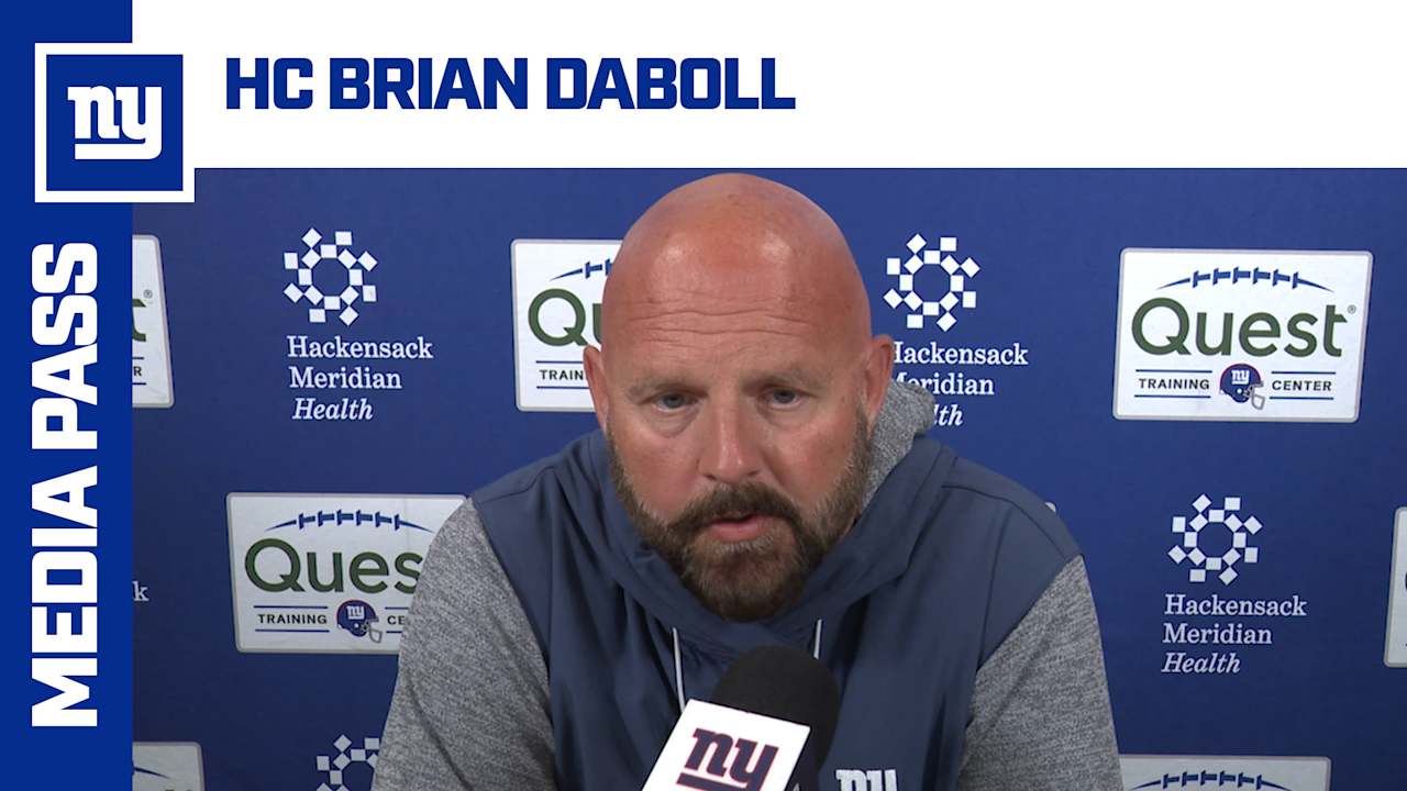 Coach Brian Daboll: 'Learn from things from one week to the next and keep  improving'