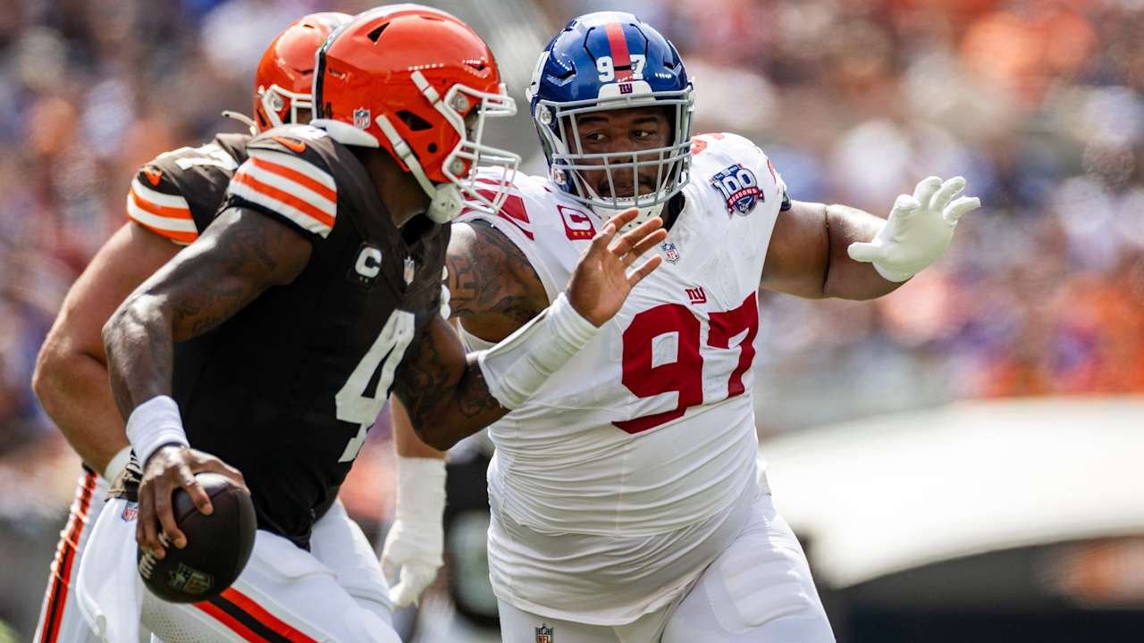 Notebook: Dexter Lawrence expects to be ‘dominant every play’