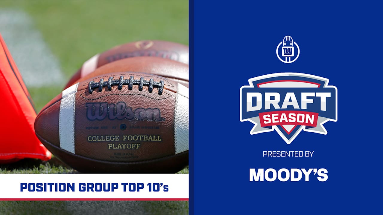 Draft Season | Position Group Top 10s