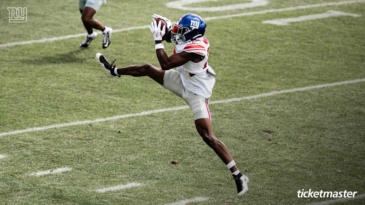 Giants practice features multiple quarterback touchdowns and defensive highlights