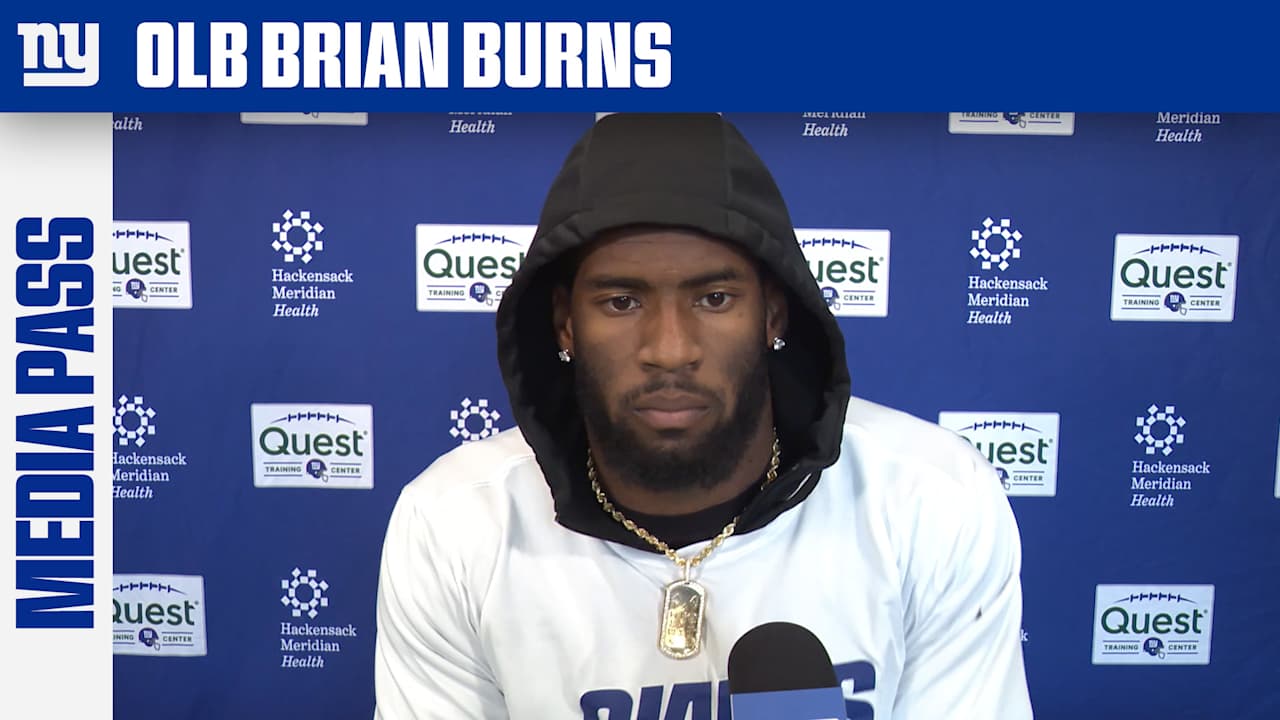 OLB Brian Burns: 'Every Sunday is a new Sunday'