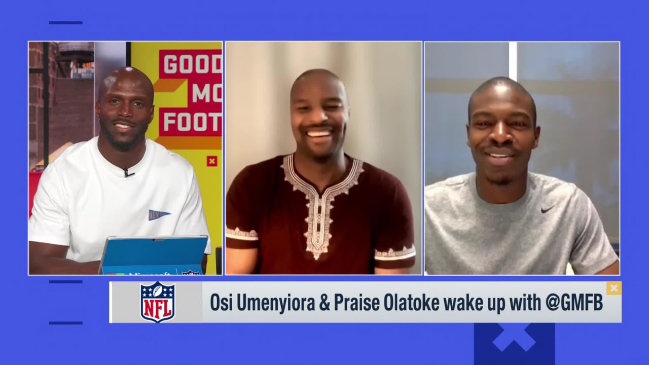 Osi Umenyiora joins 'Good Morning Football' to discuss International ...