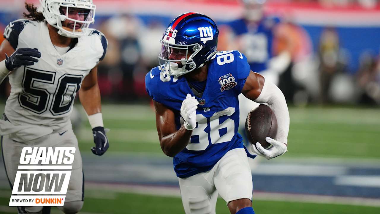 Giants Now: Numbers to know for Giants-Cowboys