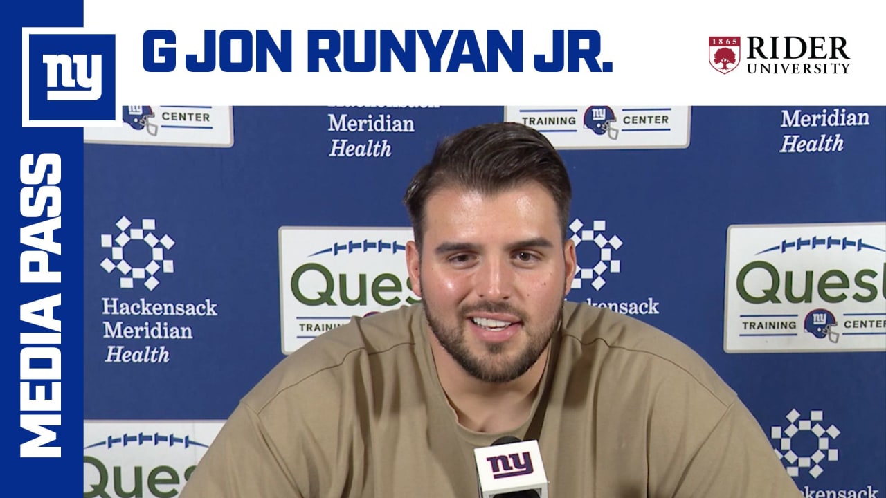 G Jon Runyan Jr.: 'It has to start up front'