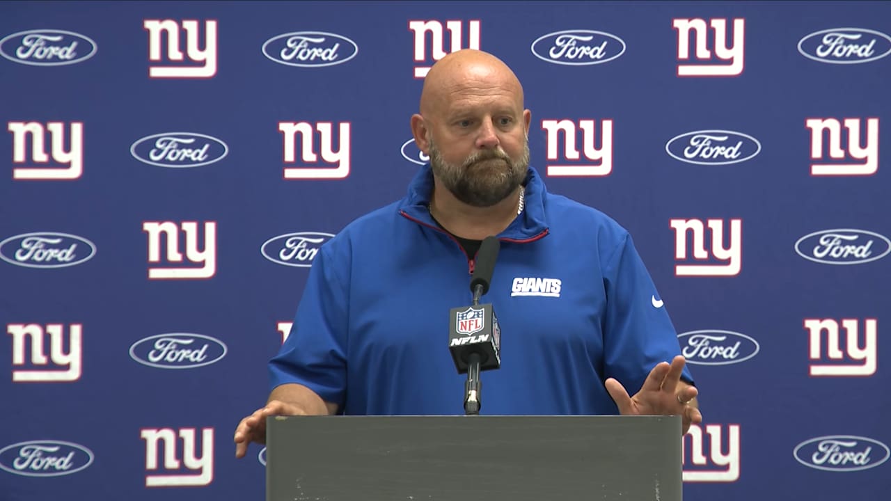 Quotes (9/17): Coach Brian Daboll, QB Russell Wilson, WR Malik Nabers, DL  Dexter Lawrence, image size:1280x720