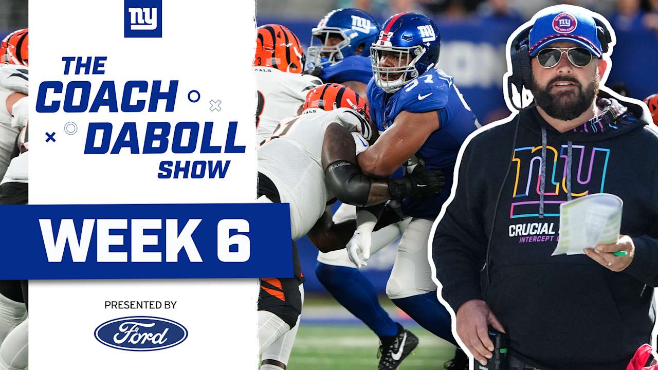 The Coach Daboll Show: Week 6 Preview vs. Bengals