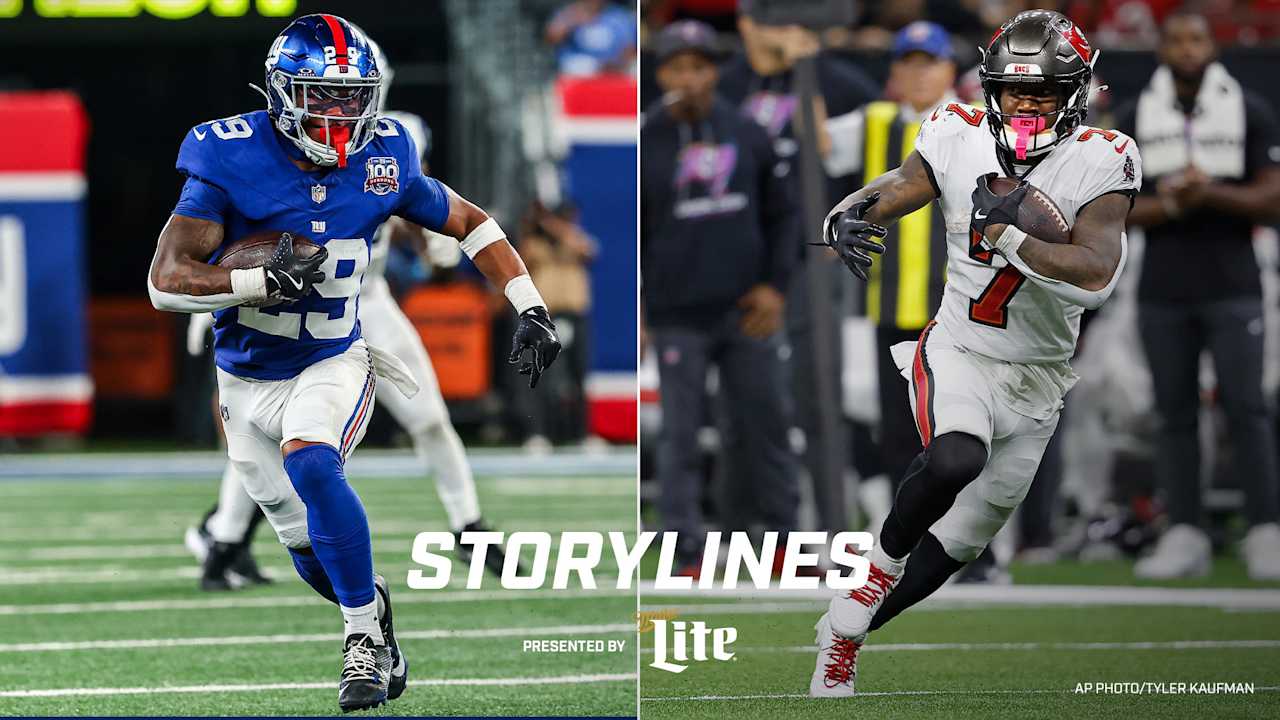 Storylines to follow in Week 12 matchup vs. Buccaneers