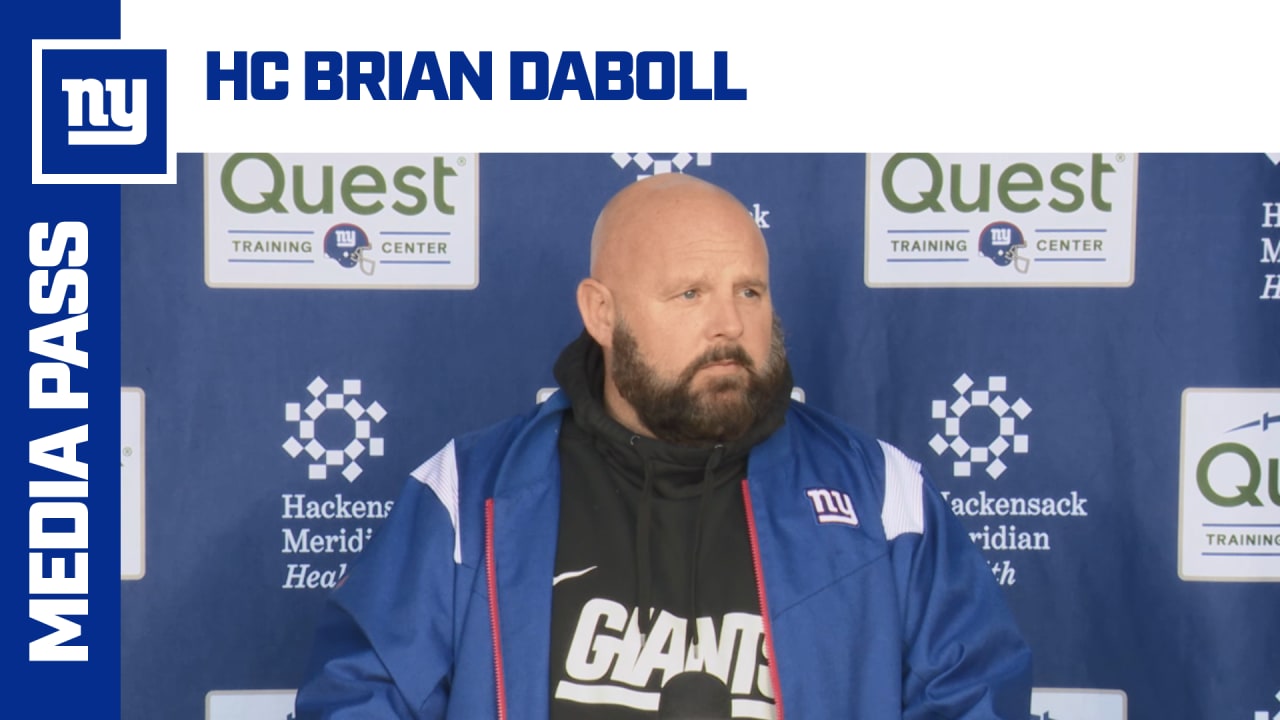 Coach Brian Daboll Previews Week 12 Vs Patriots
