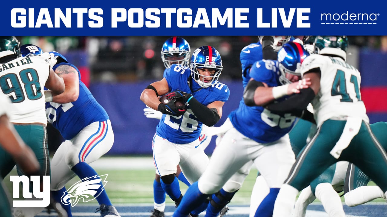 Giants Postgame Live: Takeaways from Week 18
