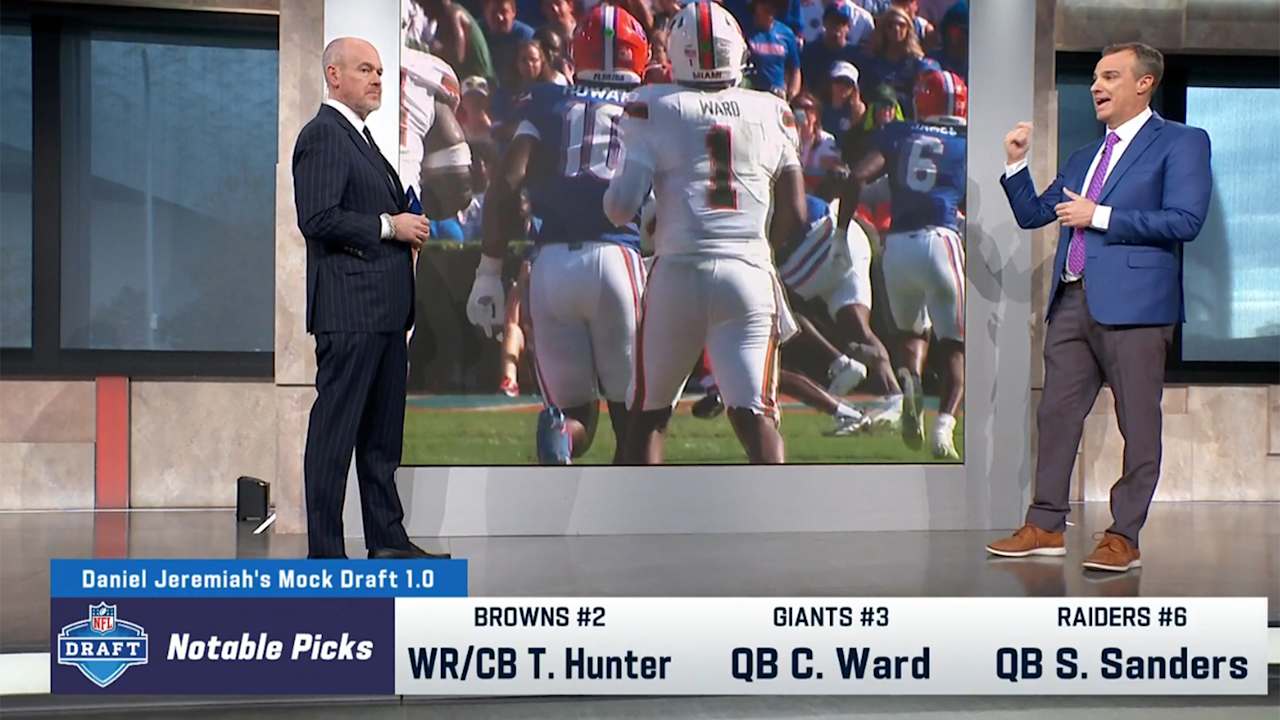Daniel Jeremiah breaks down his first mock draft of 2025