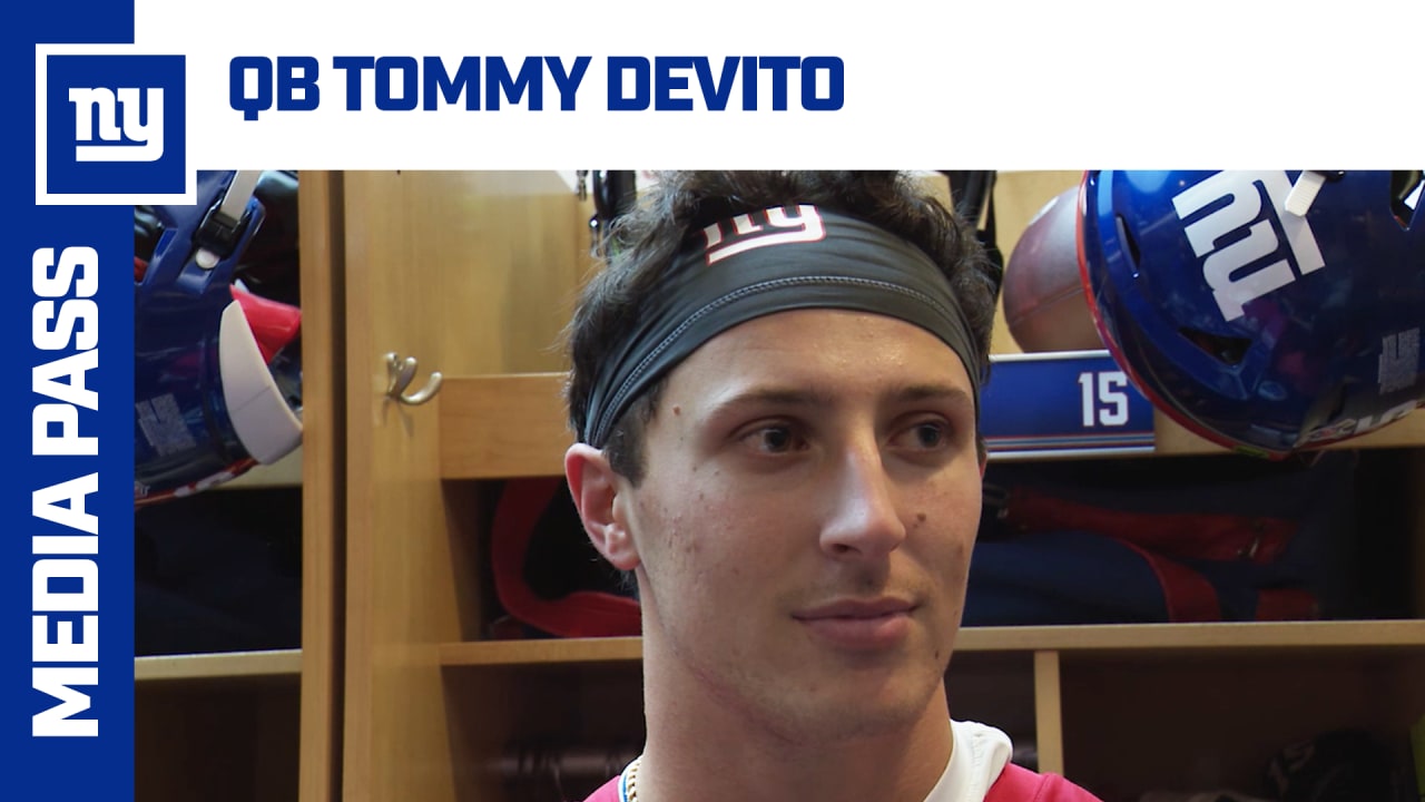 QB Tommy DeVito 'Make the most of every opportunity'