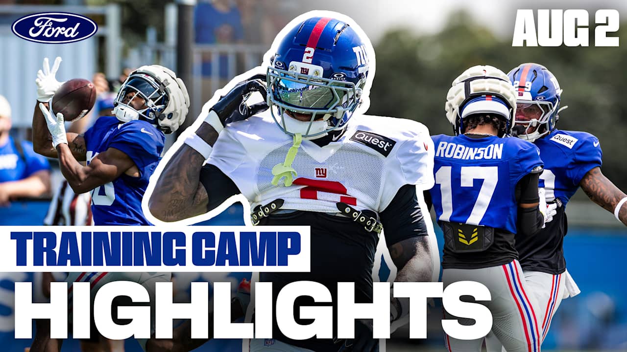 Training Camp Highlights (8/2): Top moments