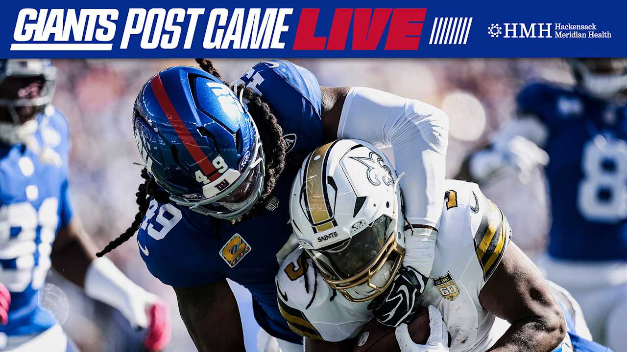Giants Postgame Live: Recap from Week 6