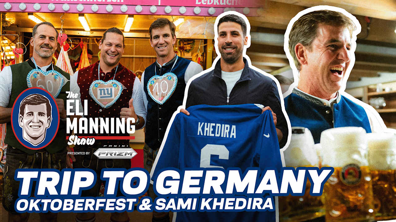Eli heads to Oktoberfest & meets soccer legend Sami Khedira  | The Eli Manning Show