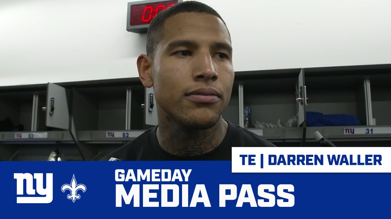 TE Darren Waller on his return