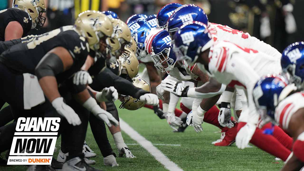 Giants Now: Numbers to know for Giants-Saints