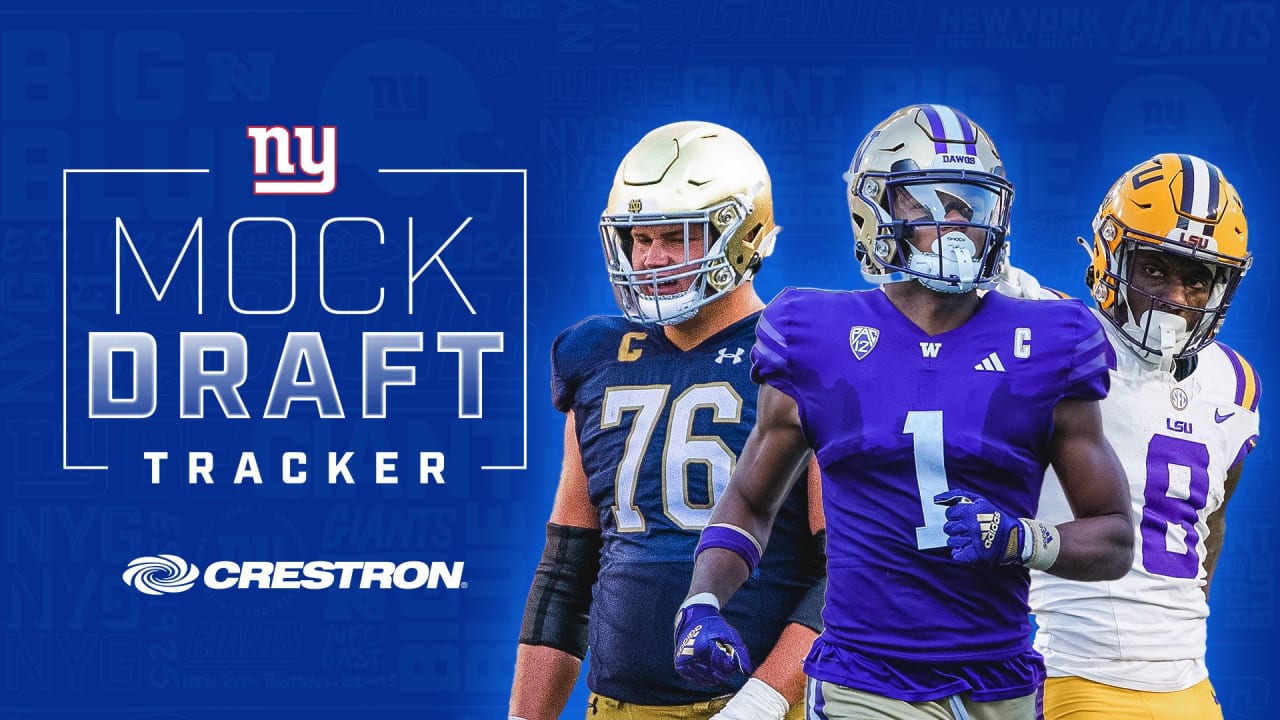 2024 NFL Draft First Predictions for New York Giants' No. 6 Pick BVM