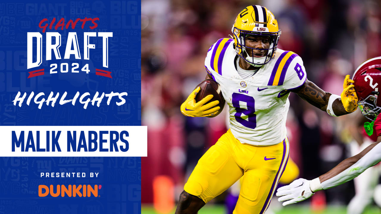 Highlights WR Malik Nabers' mustsee plays
