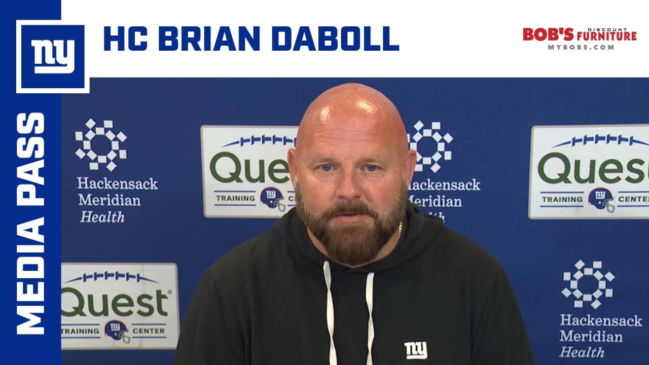 Head Coach Brian Daboll: 'It Starts Feeling Like Football A Little Bit'