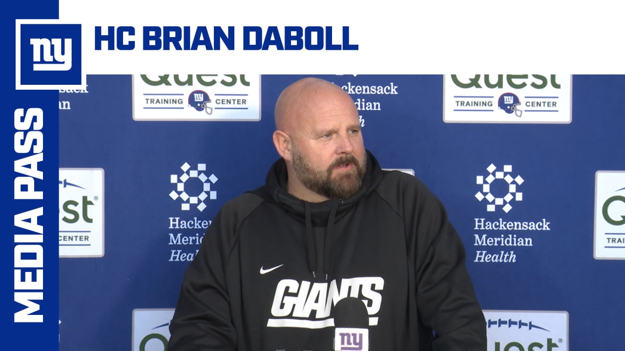 Coach Brian Daboll Gives Final Updates Before Eagles Matchup