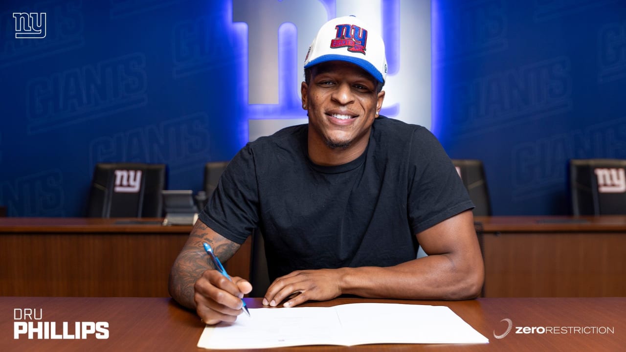 CB Dru Phillips, Giants’ 3rd-round draft pick, signs rookie contract