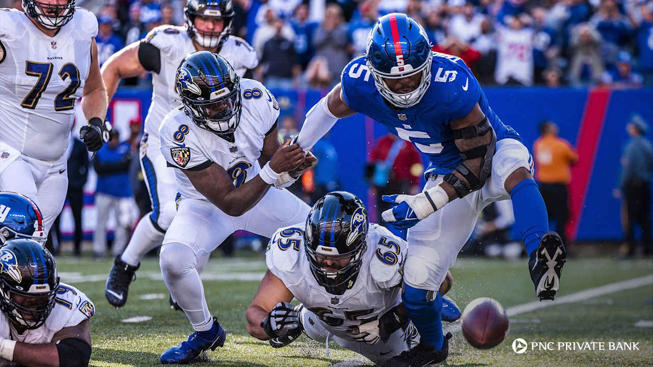 Game Preview: Giants host Ravens in Week 15