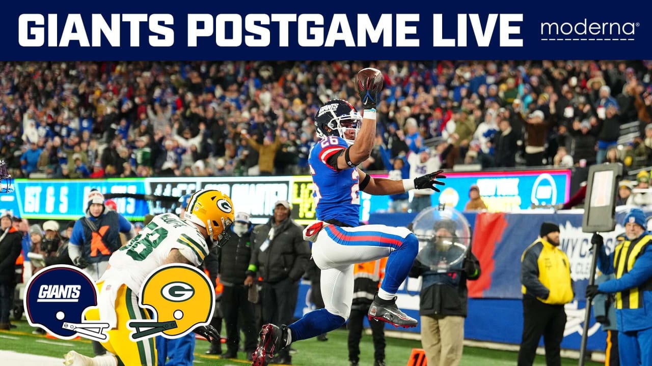 Giants Postgame Live: Takeaways From Week 14