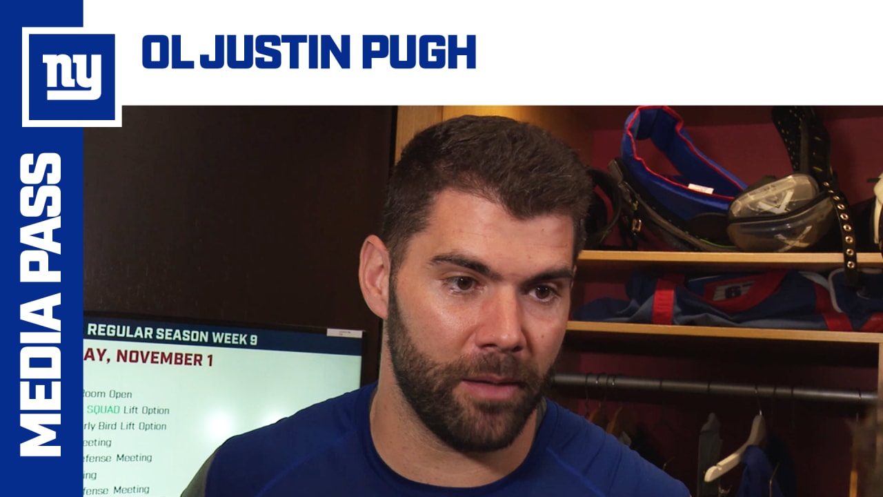 OL Justin Pugh: 'Operate at a high level'