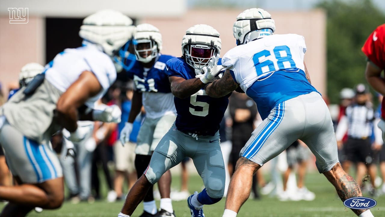 Notebook: Giants, Lions test each other before preseason opener