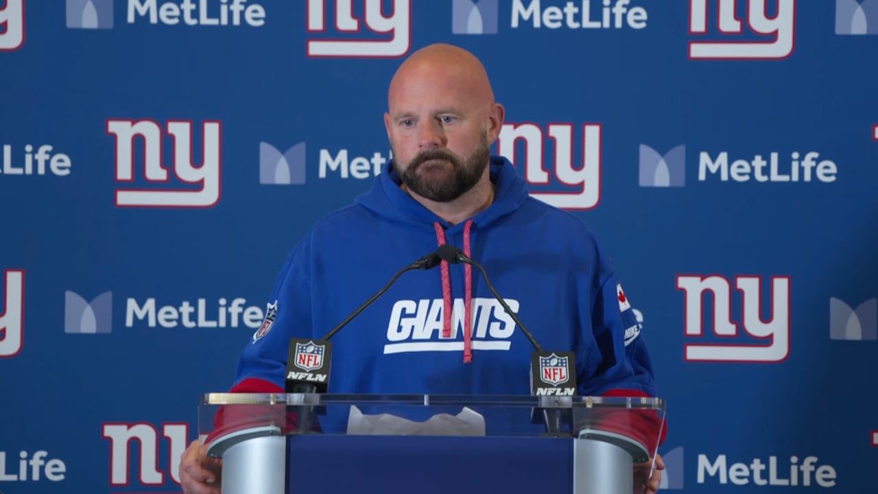 Coach Brian Daboll, QB Daniel Jones, DL Dexter Lawrence, OLB Brian Burns, WR Malik Nabers