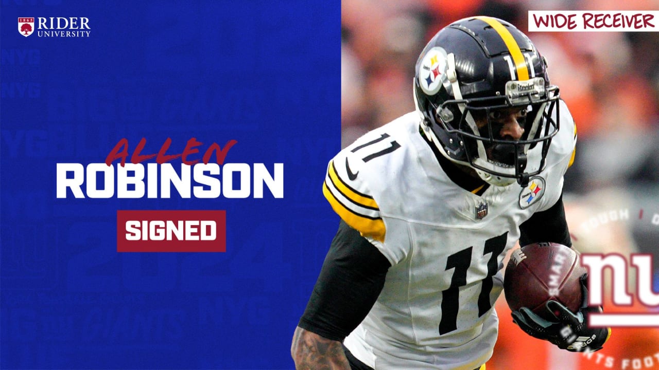 Giants sign veteran wide receiver Allen Robinson