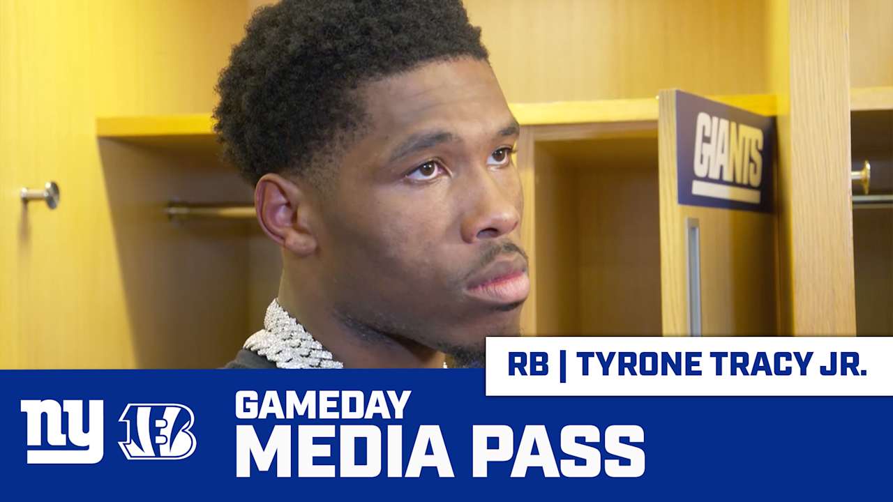 RB Tyrone Tracy: 'We Have To Take Advantage Of Our Opportunities'