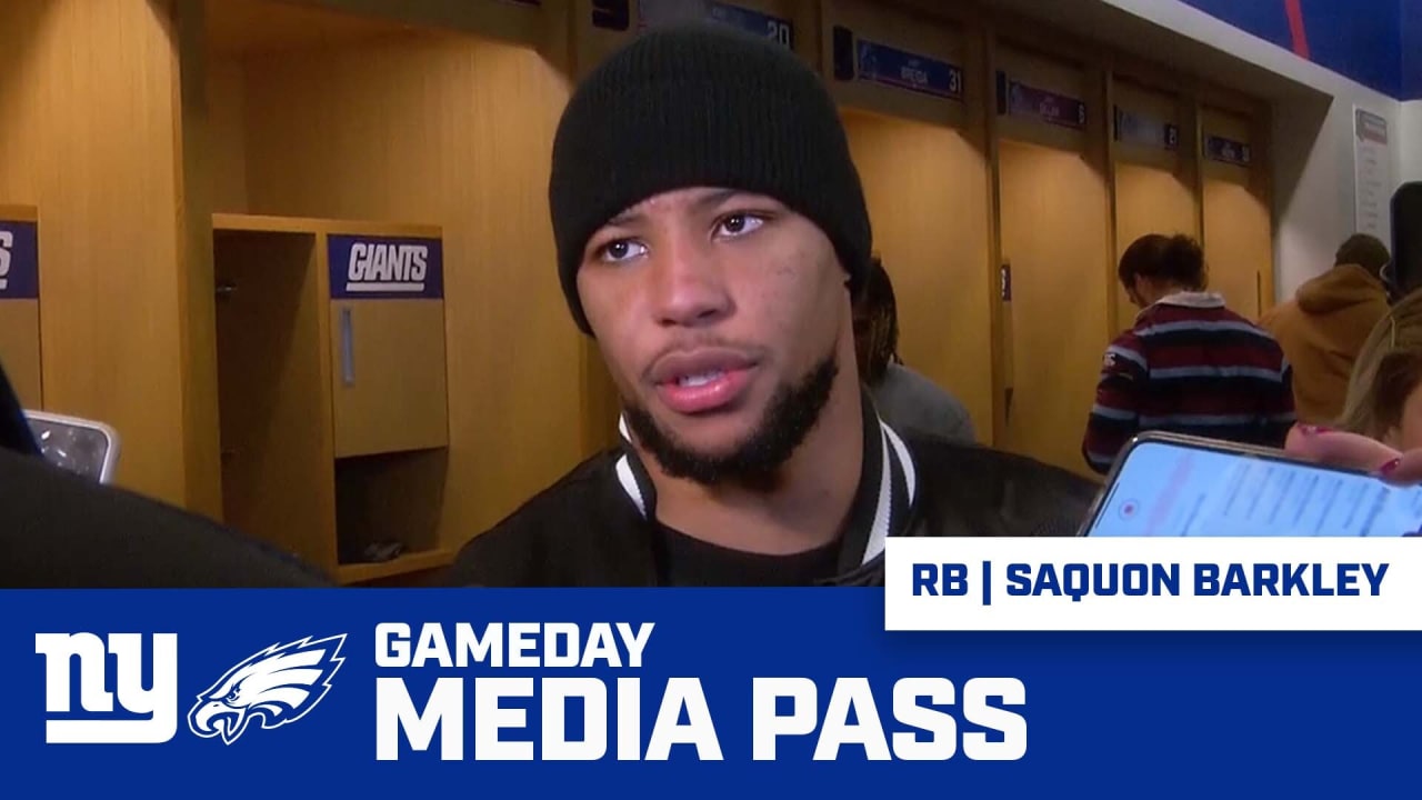 RB Saquon Barkley on ending the season with a win
