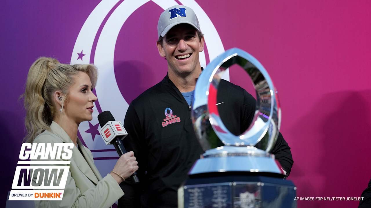 Giants Now: Eli & Peyton Manning return as head coaches for 2025 Pro Bowl Games