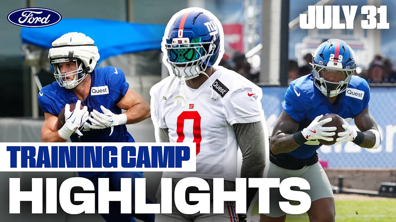 Training Camp Highlights (7/31): Top plays & moments