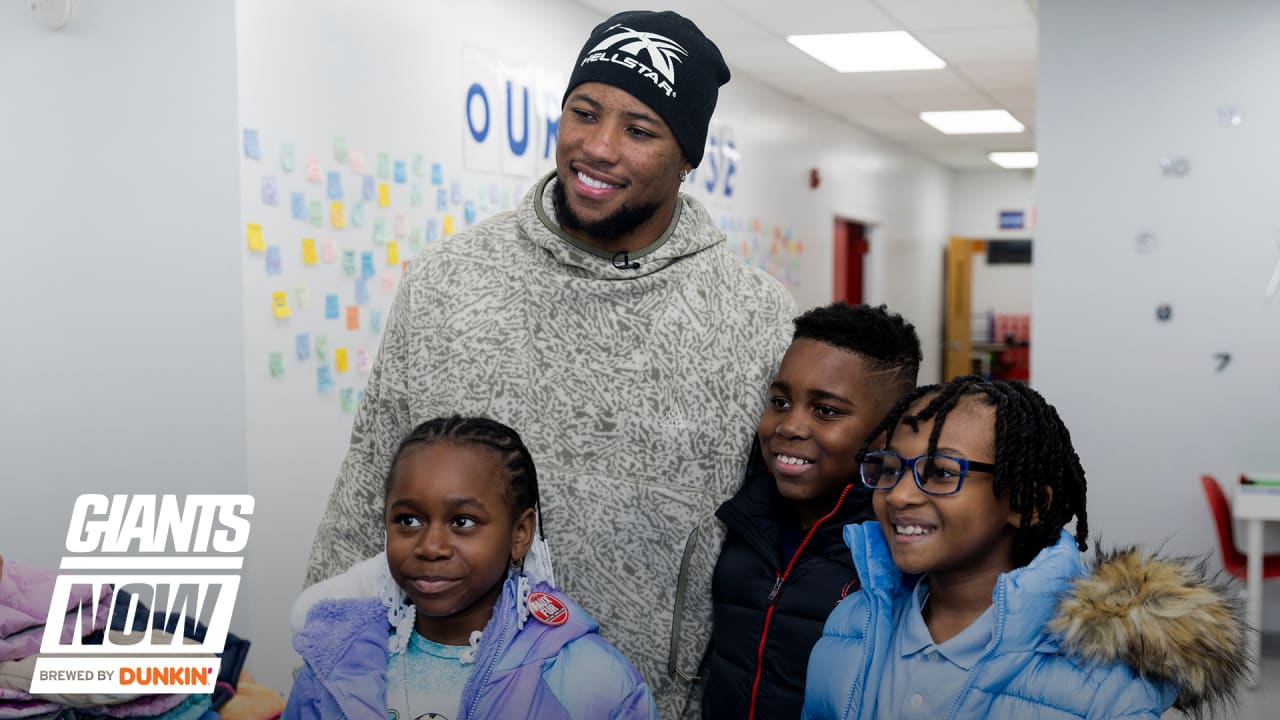 Giants Now: Saquon Barkley makes impact in the community