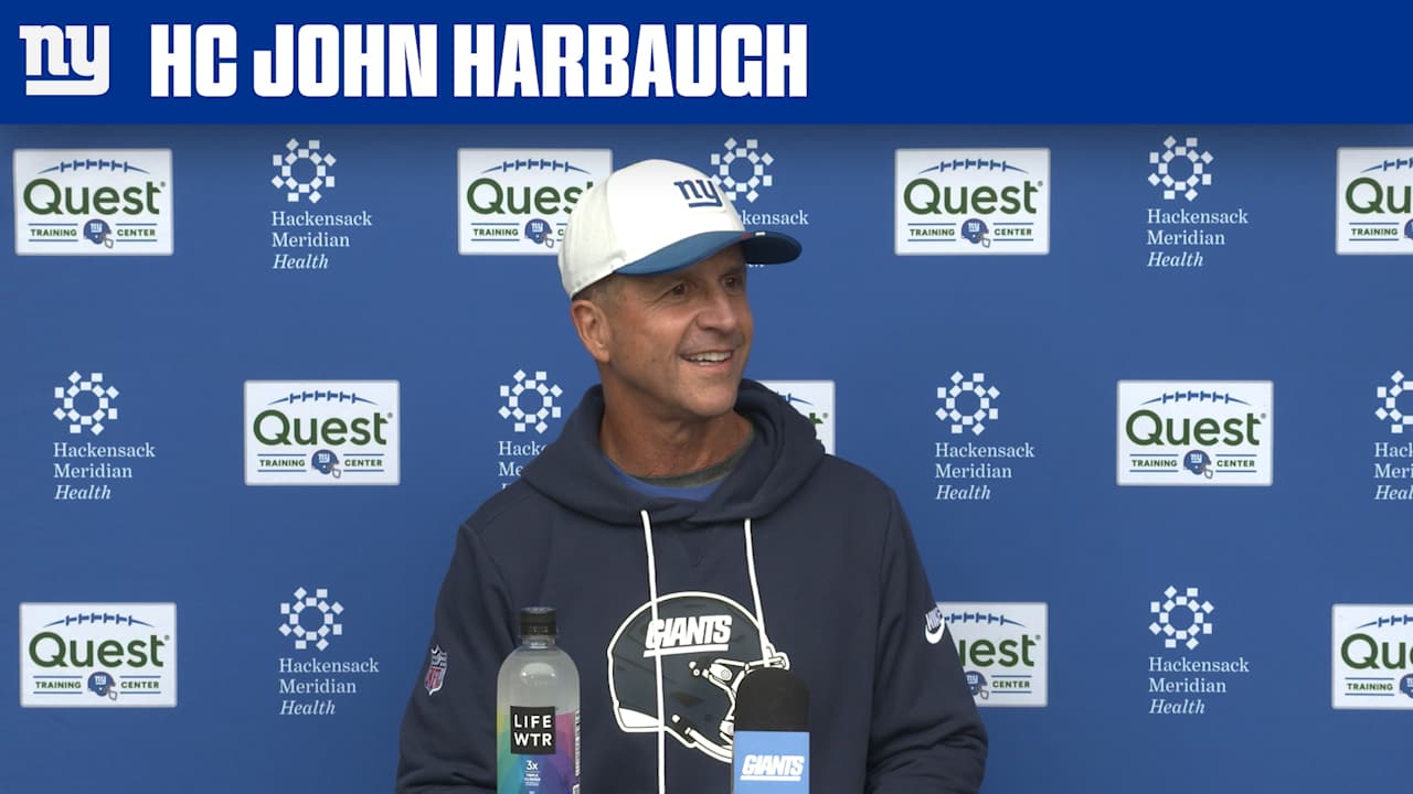 Coach John Harbaugh provides final updates before Week 6 vs. Saints
