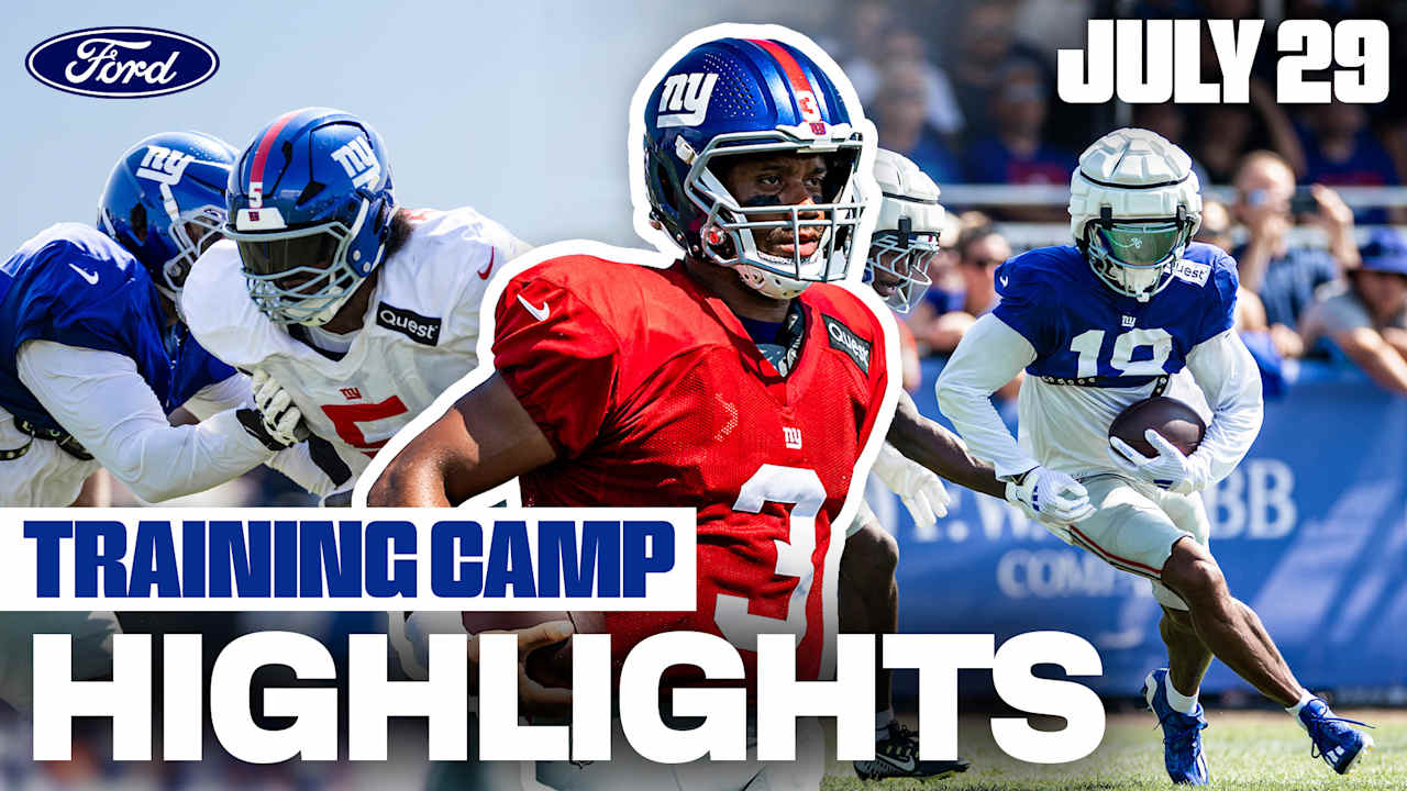 Training Camp Highlights (7/29): Top plays & moments