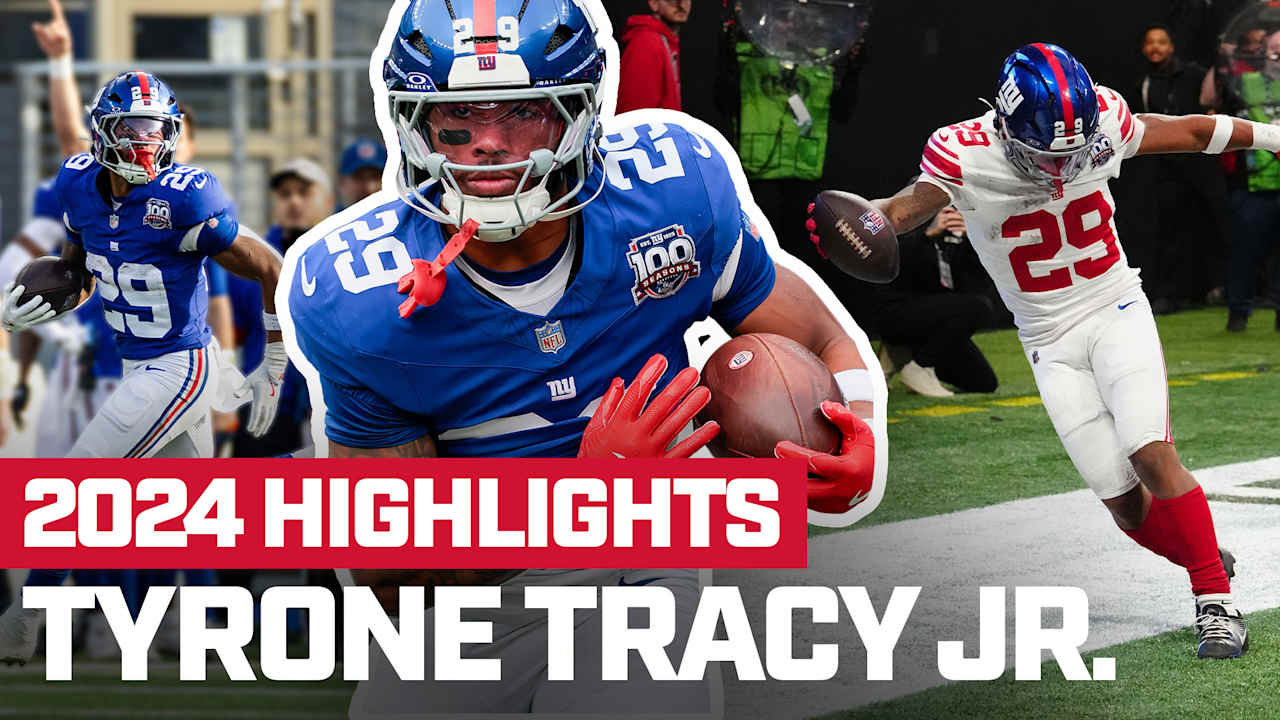 Tyrone Tracy Jr. Highlights: Best of 1,000-yard rookie season