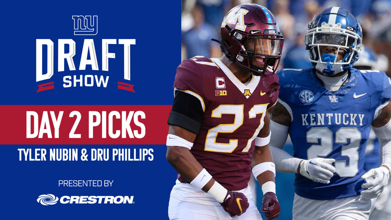 2024 New York Giants Draft Show Rounds 23