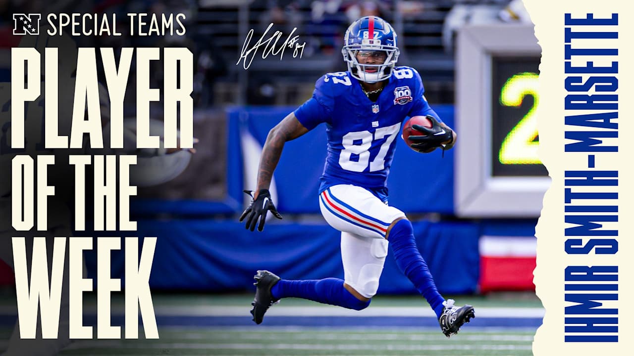 Ihmir Smith-Marsette named NFC Special Teams Player of the Week