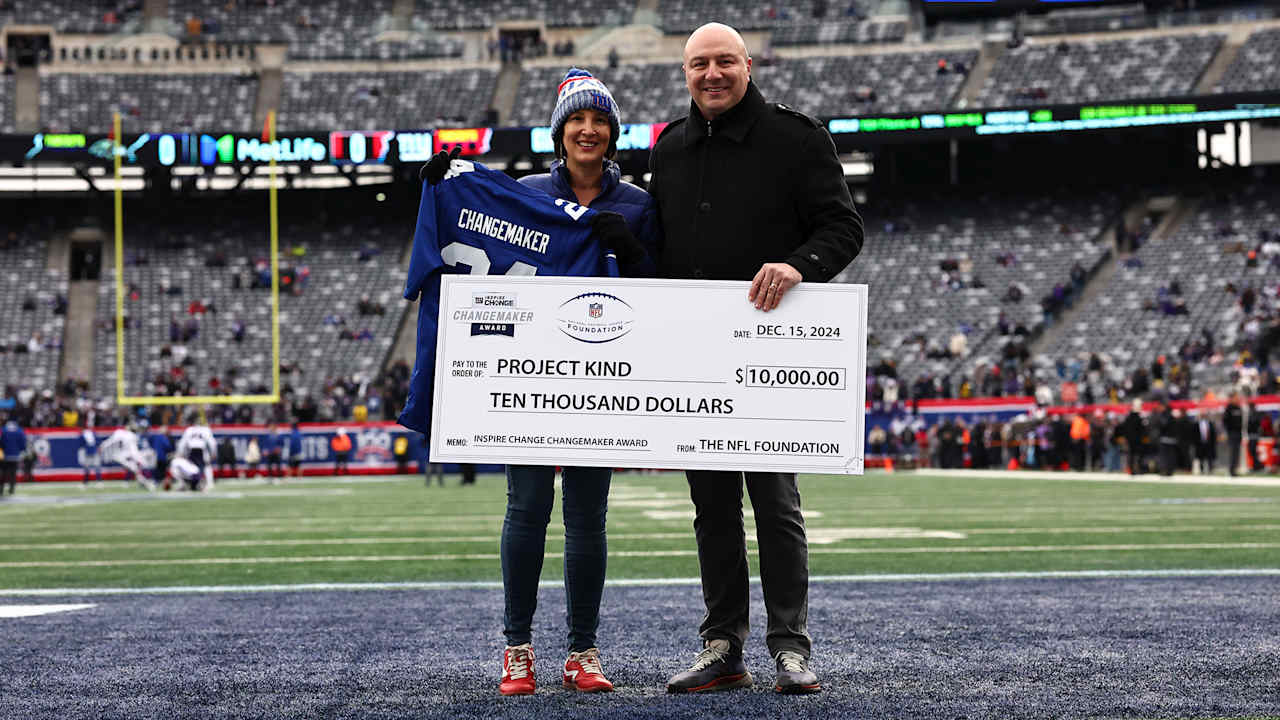Project Kind's Jenny DePaul named Giants 2024 Inspire Change Changemaker