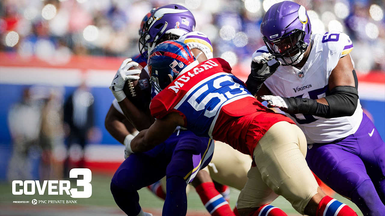 Cover 3: Observations from Giants vs. Vikings in Week 1