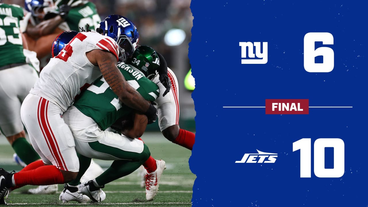 Instant Analysis: Giants fall to Jets, 10-6, in preseason finale