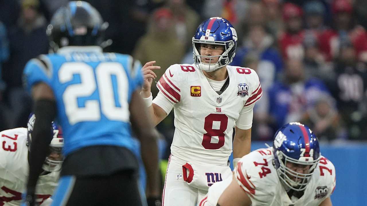 Turnovers cost Giants in first international loss