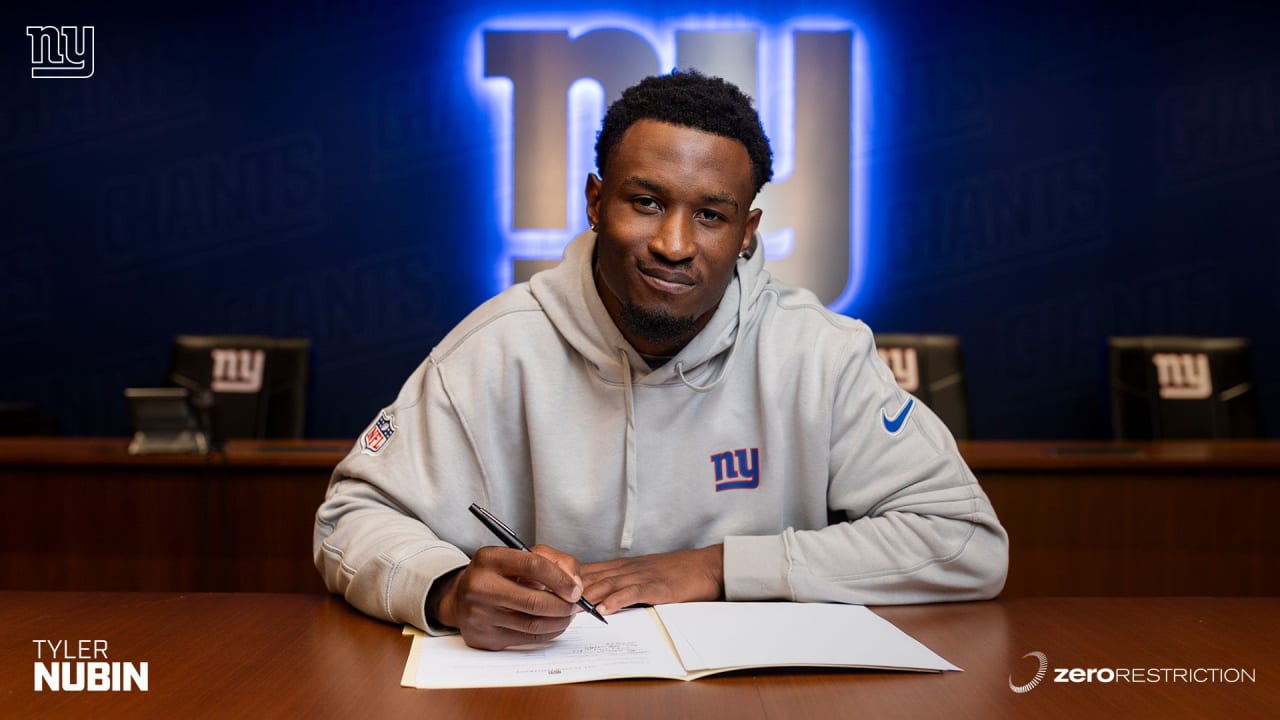 S Tyler Nubin, Giants' secondround draft pick, signs rookie contract