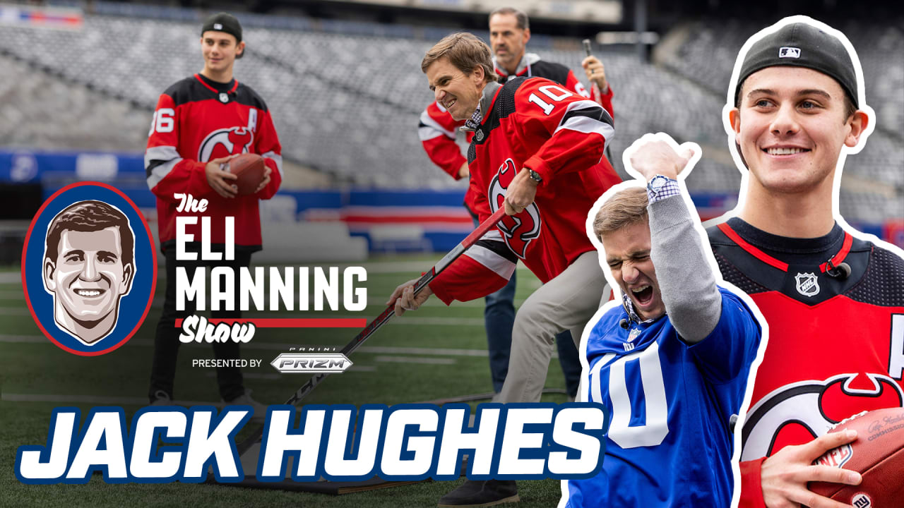🎥 New Jersey Devils superstar Jack Hughes joins The Eli Manning Show